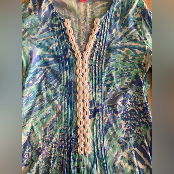 Lilly Pulitzer Women’s Hollie Hey Hey Soleil Tunic Dress - Size Small - Picture 3 of 8